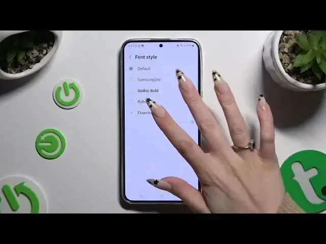 'Video thumbnail for How to Change Font Style on SAMSUNG Galaxy S24+'