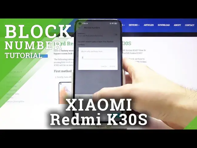 'Video thumbnail for How to Block Number in XIAOMI Redmi K30S – Block Unwanted Incoming Calls'