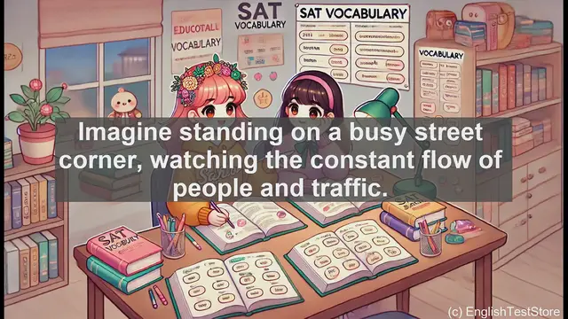 Video thumbnail for 5000 Must Know SAT Vocabulary - Understanding 'Flux': A Word for Constant Change