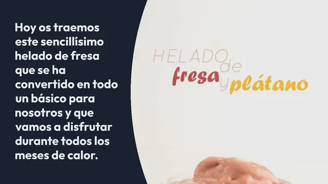 Video thumbnail for Helado de Fresa con Vitamix