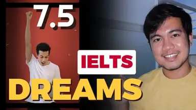 'Video thumbnail for Be Natural‼️| RECENT IELTS Speaking Part 1 Questions - DREAMS or AMBITIONS'