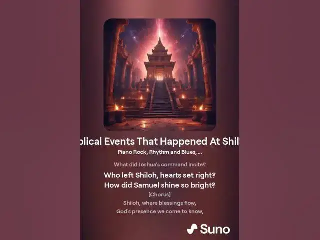 Video thumbnail for Shiloh's Story: From the Ark to Samuel