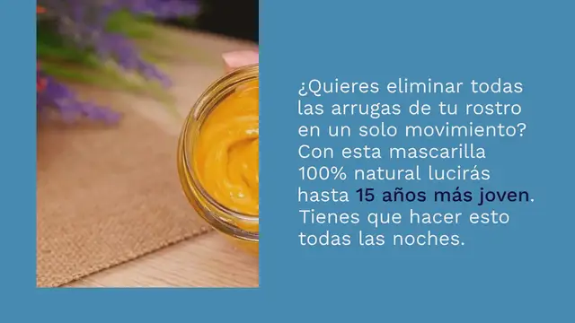 Video thumbnail for Elimina todas las arrugas de tu rostro, lucirás hasta 15 años más joven: hazlo todas las noches