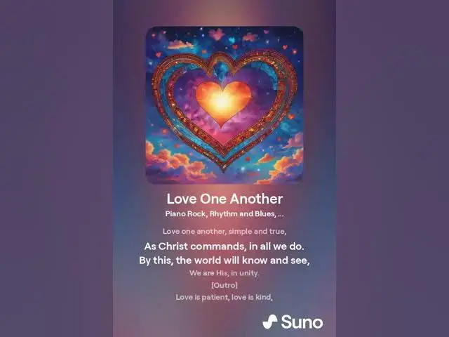 Video thumbnail for Love One Another: A Christian Song Inspired by Scripture