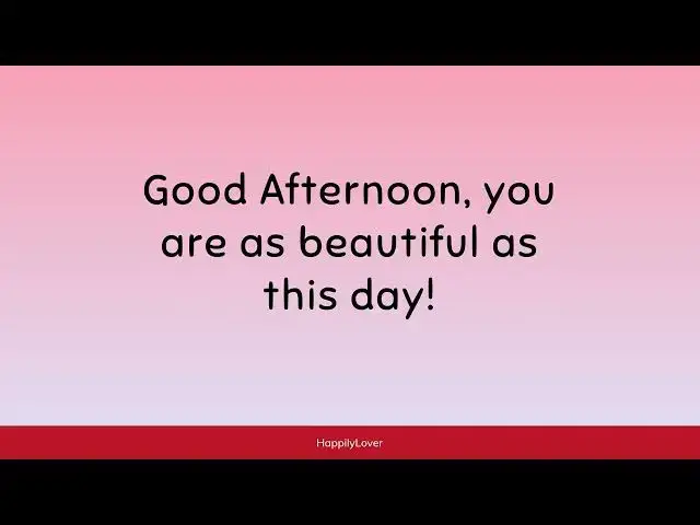 Video thumbnail for Good Afternoon Messages, Greetings & Wishes 🌞💬 Midday Cheer