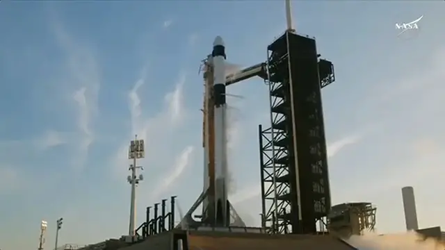 Video thumbnail for SpaceX Launches Mission to Rescue Stranded Astronauts After 9 Months in Space