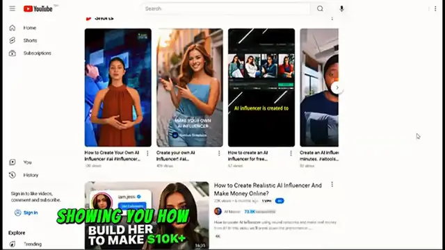 Video thumbnail for $10k Monetized AI Influencer Blueprint Secret Revealed (Consistent Character)