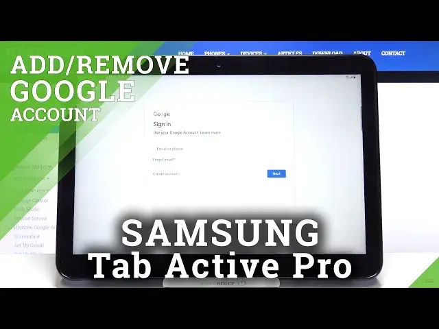 Video thumbnail for How to Add & Remove Google Account in SAMSUNG Galaxy Tab Active Pro – Manage Google Services