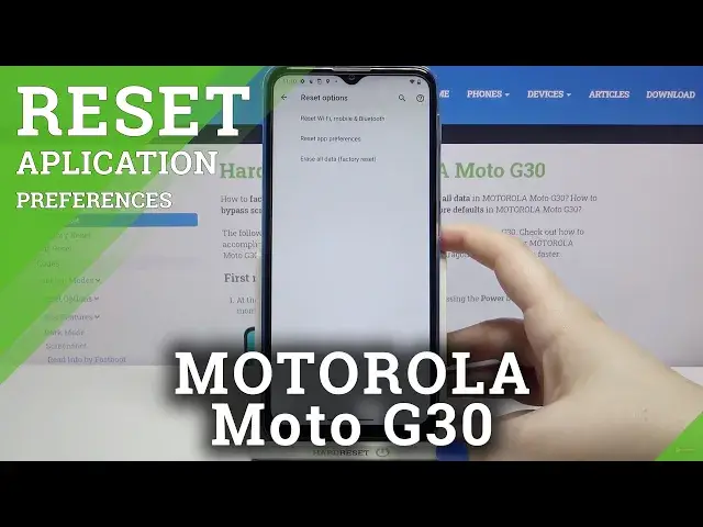 'Video thumbnail for How to Clear App Preferences in Motorola Moto G30 - Reset App Preferences'
