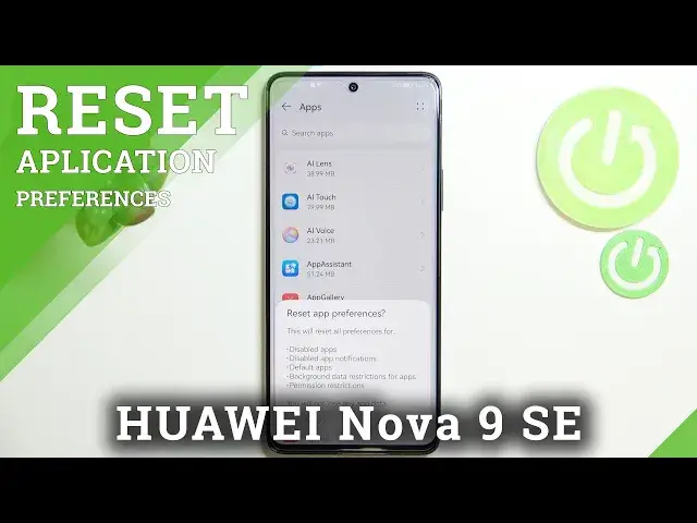 'Video thumbnail for How to Reset App Preferences on HUAWEI Nova 9 SE - Restore App Preferences'