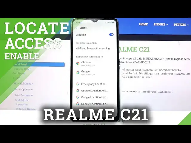 'Video thumbnail for How to Turn Off Device Location in REALME C21 – Customize Device Location'