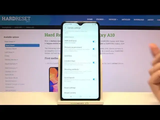 Video thumbnail for Turn On/Off Mirror Effect - SAMSUNG Galaxy A10 & Camera Additional Options