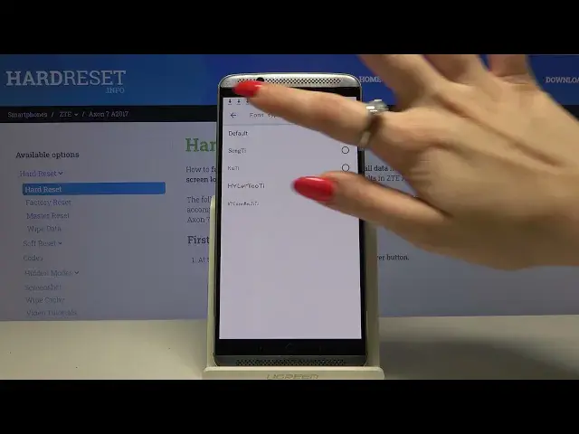 'Video thumbnail for How to Change Font Style on ZTE Axon 7 A2017 – Change Font Type'