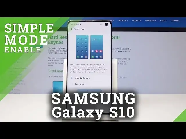 'Video thumbnail for How to Use Easy Mode in SAMSUNG Galaxy S10 - Large Icons'