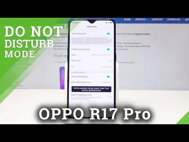 'Video thumbnail for How to Turn Off Sound on OPPO R17 Pro - Do Not Disturb Mode'