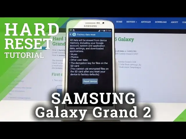 Video thumbnail for How to Hard Reset Samsung Galaxy Grand 2 - Restore Defaults
