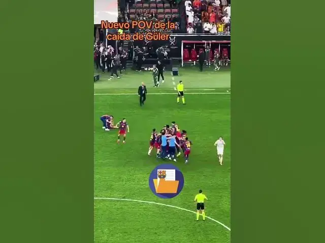 Video thumbnail for Honey wake up! Otro Pov de la caída de Güler tras el pitido final ha salido a la luz 🤦‍♂…