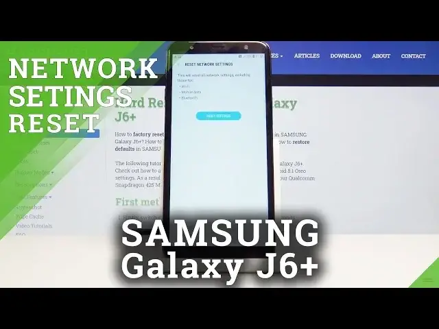 Video thumbnail for How to Reset Network Settings in SAMSUNG Galaxy J6+ – Restore Network