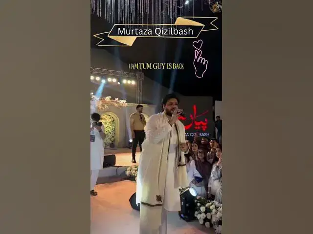 Video thumbnail for Murtaza Qizilbash I Pyar Mein | Concert 🎶 #shorts #concert #murtazaqizilbash #song