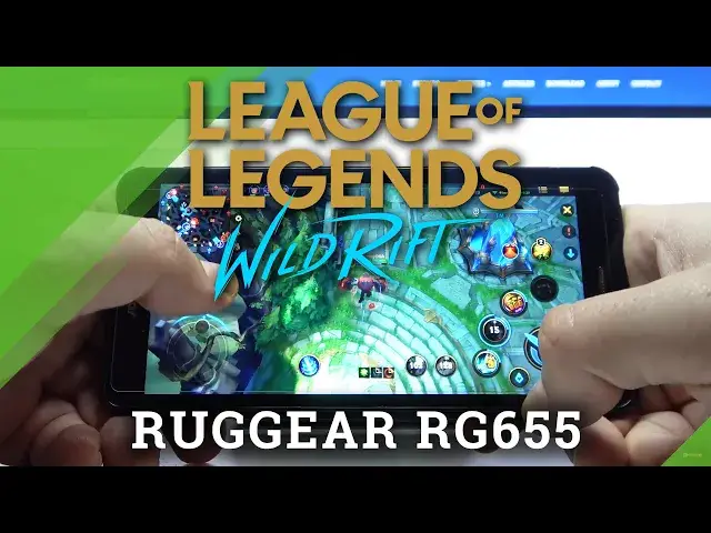 Video thumbnail for Wild Rift on Ruggear RG655 | League of Legends!