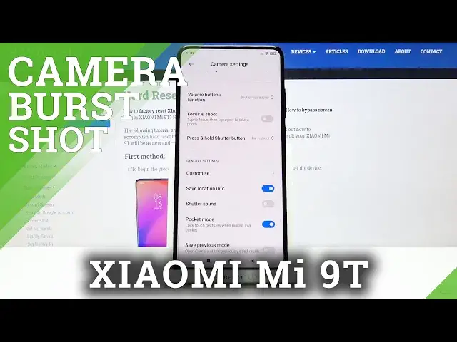 Video thumbnail for Xiaomi Mi 9T - How to Take Burst Shot