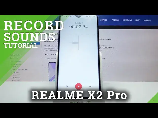 'Video thumbnail for Record Sounds / Save Voices - REALME X2 Pro'