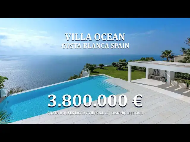 Video thumbnail for #1 · IMPRESIONANTE VILLA DE LUJO en PRIMERA LINEA del Mar | Javea - Moraira, Alicante - España