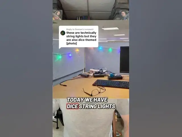 'Video thumbnail for Dice-inspired DnD character build for dice string lights!'