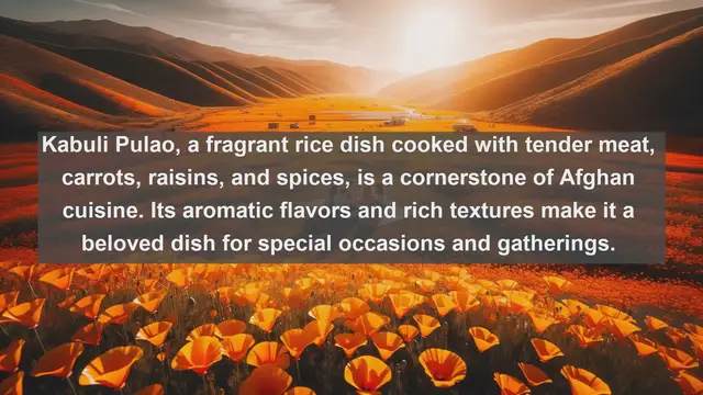 Video thumbnail for Taste the Flavors of Afghanistan: Top 10 Delicious Foods to Try in Afghan Cuisine