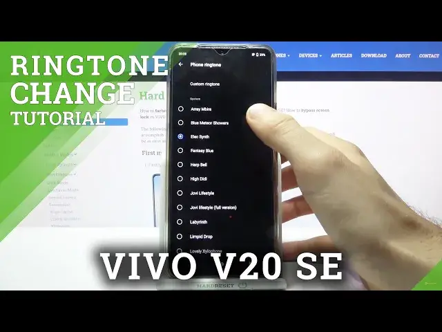 'Video thumbnail for How to Change Ringtone on VIVO V20 SE - Set Up Incoming Call Tune'