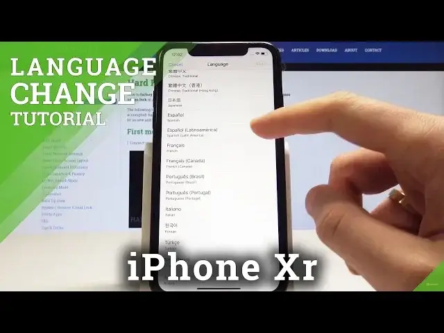 Video thumbnail for How to Change Language in iPhone Xr - Set Up iOS Language