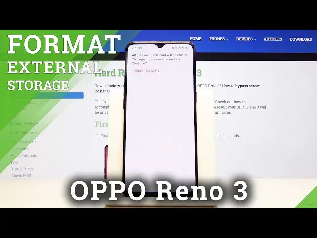 Video thumbnail for How to Format SD Card in OPPO Reno 3 - Format Memory Card