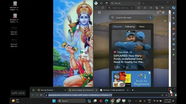 Video thumbnail for How to Master Split Screen Multitasking in Windows 11?