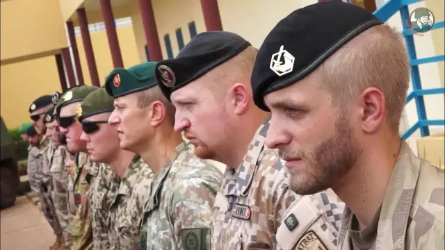 'Video thumbnail for Belgian Brigadier General Eric Harvent takes the lead of EUTM European Training Mission in Mali'