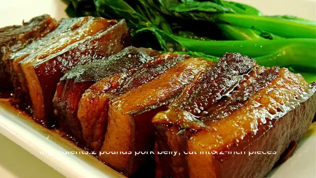 Video thumbnail for Sake-and-Soy-Braised Pork Belly Recipe