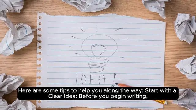Video thumbnail for Best Tips For Writing A Book