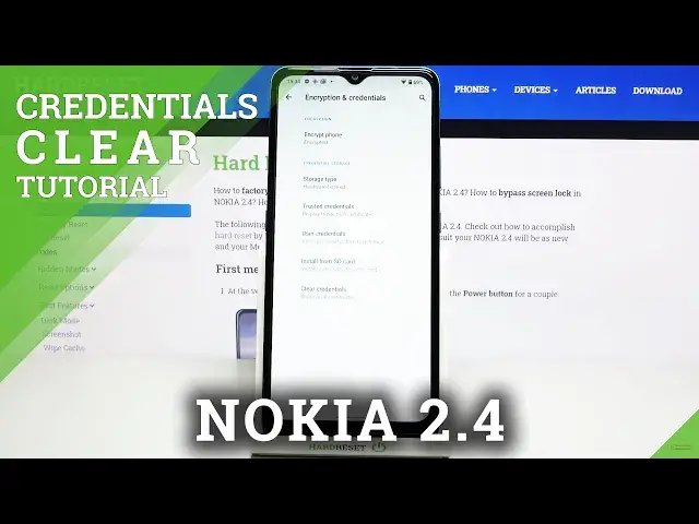 'Video thumbnail for How to Clear Credentials in NOKIA 2.4 – Erase Certificates'