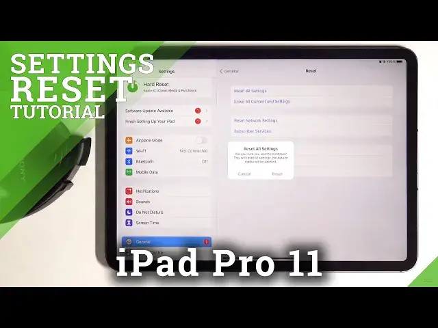 Video thumbnail for How to Reset All Settings in iPad Pro 11 - Remove Apple Settings Customization