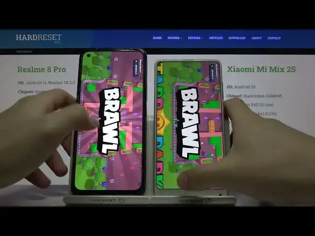 'Video thumbnail for Realme 8 Pro vs Xiaomi Mi Mix 2S - Launch App Speed Test Comparison'