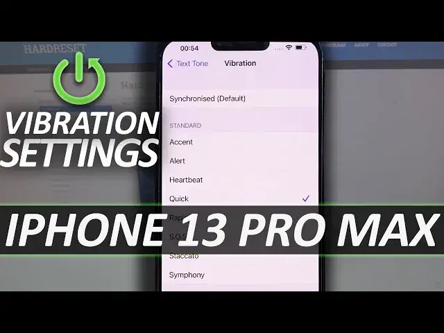'Video thumbnail for How to Enter Vibration Settings on iPhone 13 Pro Max – Manage Vibration Settings'