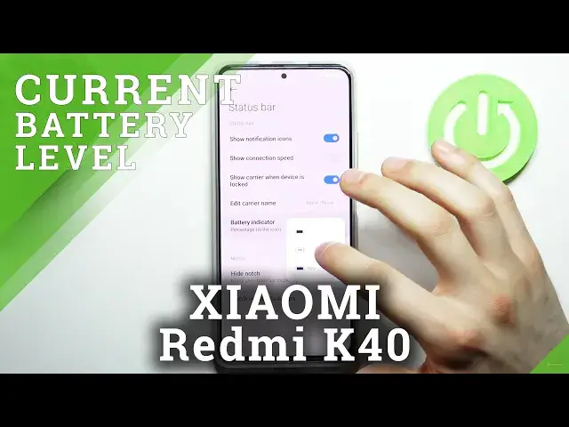'Video thumbnail for How to Enable Battery Percentage in XIAOMI Redmi K40 – Show Battery Level'