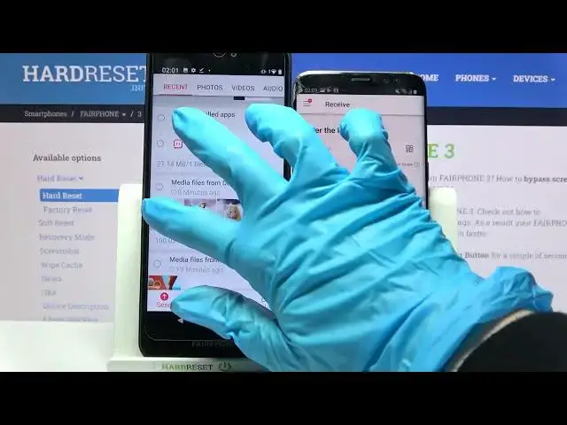 'Video thumbnail for Transfer files from FairPhone 3 to Samsung Device (Send anywhere app)'