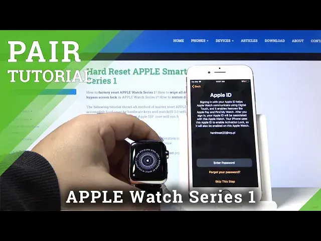 'Video thumbnail for How to Pair APPLE Smartwatch Series 1 – Pair APPLE Devices'