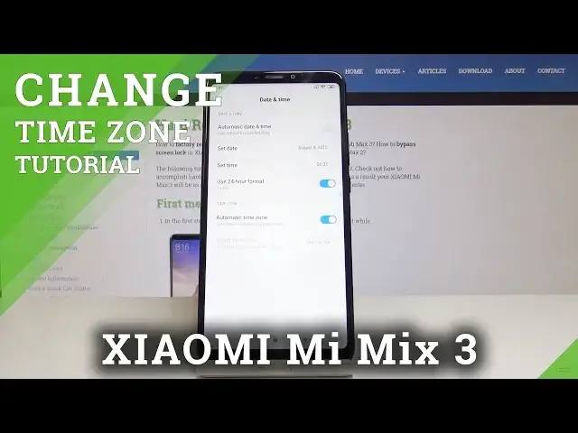 Video thumbnail for How to Set Up Date & Time in XIAOMI Mi Max 3 - Change Time Zone
