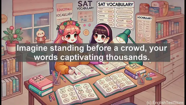 Video thumbnail for 5000 Must Know SAT Vocabulary - SAT Vocab: Orator - The Art of Persuasive Public Speaking