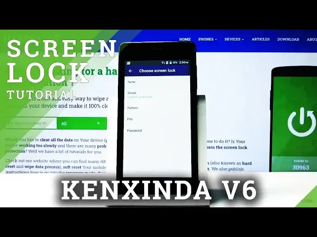 Video thumbnail for How to Set Up Password in KXD V6 - Add Lock Screen