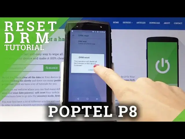 Video thumbnail for How to Reset DRM in POPTEL P8