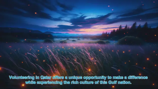 Video thumbnail for Discover the Top 10 Volunteer Opportunities in Qatar