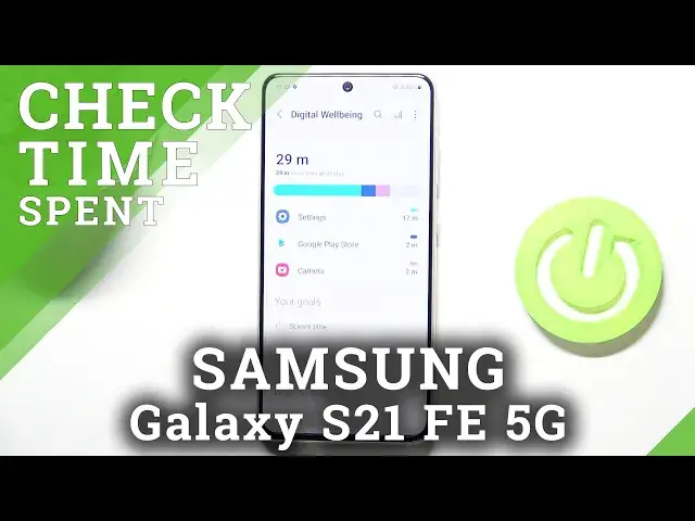 'Video thumbnail for How to Check Total Screen Time on SAMSUNG Galaxy S21 FE 5G - Display Settings'