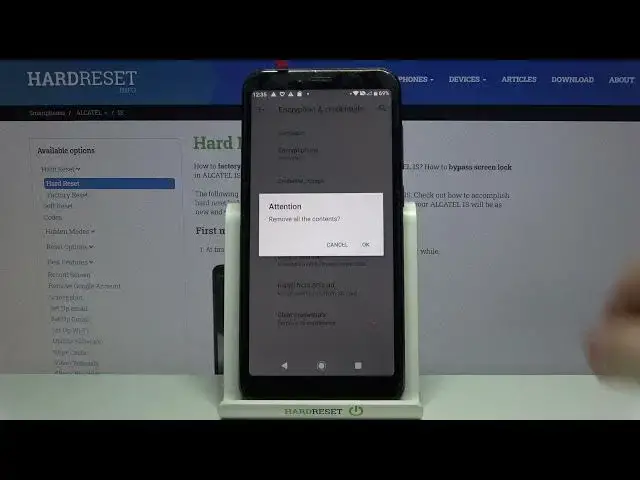 Video thumbnail for How to Clear Credentials on ALCATEL 1S – Remove All Credentials